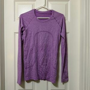 Lululemon swiftly long sleeve size 6 euc